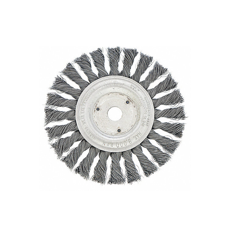 Cepillo Circular de Alambre, Acero al Carbono, 1/2", RPM Máx. 12,500, Diámetro del Cepillo 4" Cepillo Circular de Alambre, Acero al Carbono, 1/2", RPM Máx. 12,500, Diámetro del Cepillo 4"
