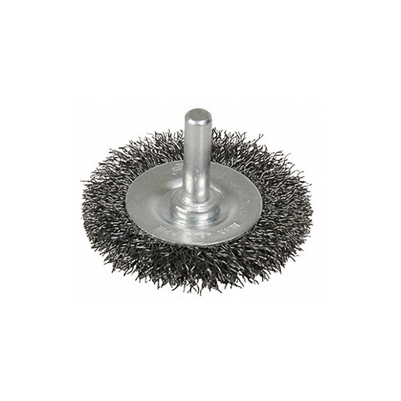 Cepillo Circular de Alambre, Acero al Carbono, 1/4", RPM Máx. 4500, Diámetro del Cepillo 3" Cepillo Circular de Alambre, Acero al Carbono, 1/4", RPM Máx. 4500, Diámetro del Cepillo 3"