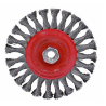 Cepillo Circular de Alambre, Acero al Carbono, 5/8", RPM Máx. 9000, Diámetro del Cepillo 11/16"