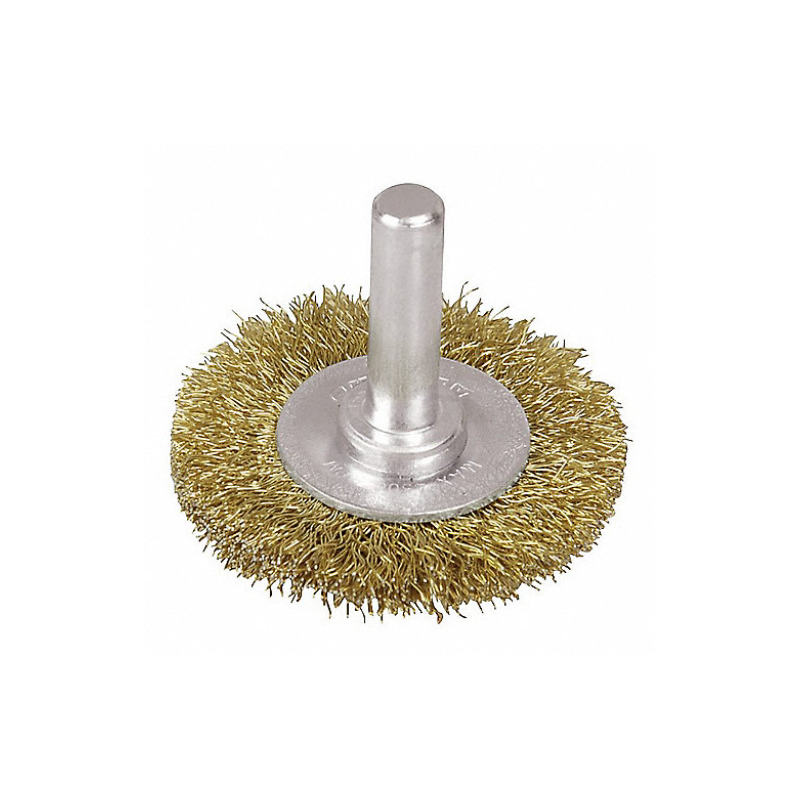 Cepillo Circular de Alambre, Acero al Carbono, 1/4", RPM Máx. 4500, Diámetro del Cepillo 2" Cepillo Circular de Alambre, Acero al Carbono, 1/4", RPM Máx. 4500, Diámetro del Cepillo 2"