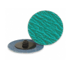 Disco de Bloqueo de 3", Recubierto, TR - Fijación por Enroscado, Tipo 3, Grano Abrasivo 80, Grueso, Alúmina de Zirconia, 25 PK