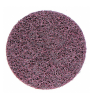Disco Abrasivo de 3", No Tejido, TS/TSM - Fijación por Rotación, Tipo 2, Grano Abrasivo 120, Mediano, Óxido de Aluminio, 1 EA