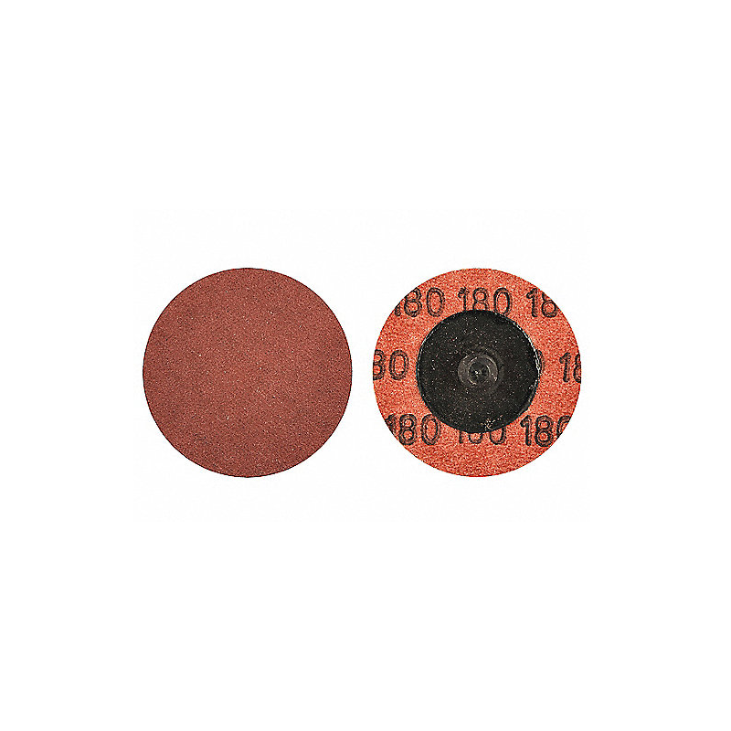 Disco Abrasivo de 1-1/2", Recubierto, TR - Fijación por Enroscado, Tipo 3, Grano Abrasivo 60, Grueso Disco Abrasivo de 1-1/2", Recubierto, TR - Fijación por Enroscado, Tipo 3, Grano Abrasivo 60, Grueso