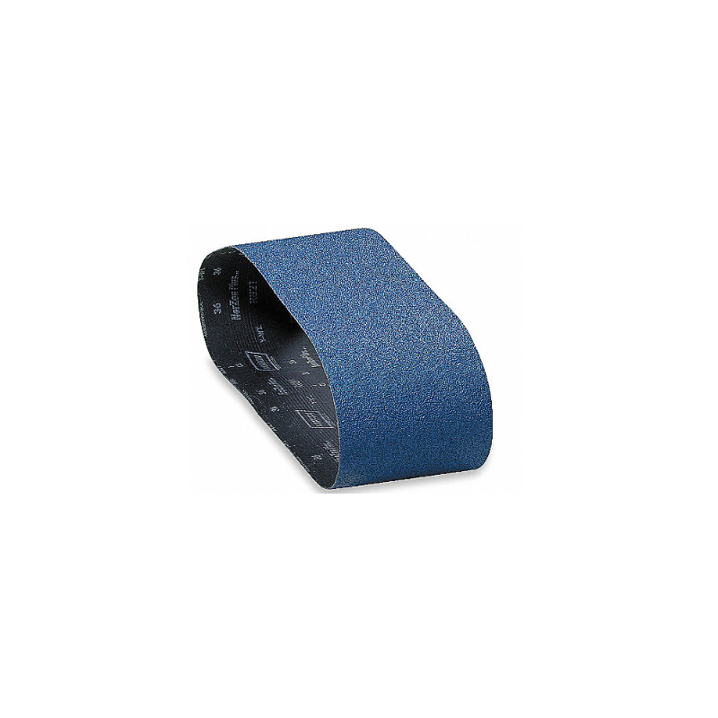 Banda para Lijado, Alúmina de Zirconia, Recubierto, 80, R821P Fuego Azul Banda para Lijado, Alúmina de Zirconia, Recubierto, 80, R821P Fuego Azul