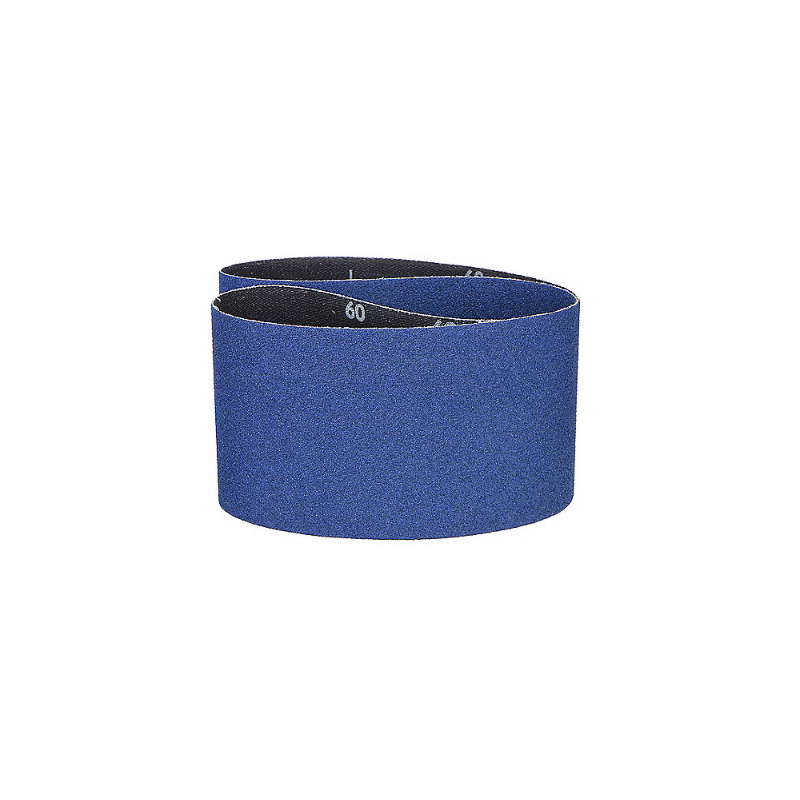 Banda para Lijado, Alúmina de Zirconia, Recubierto, 120, R823P Fuego Azul