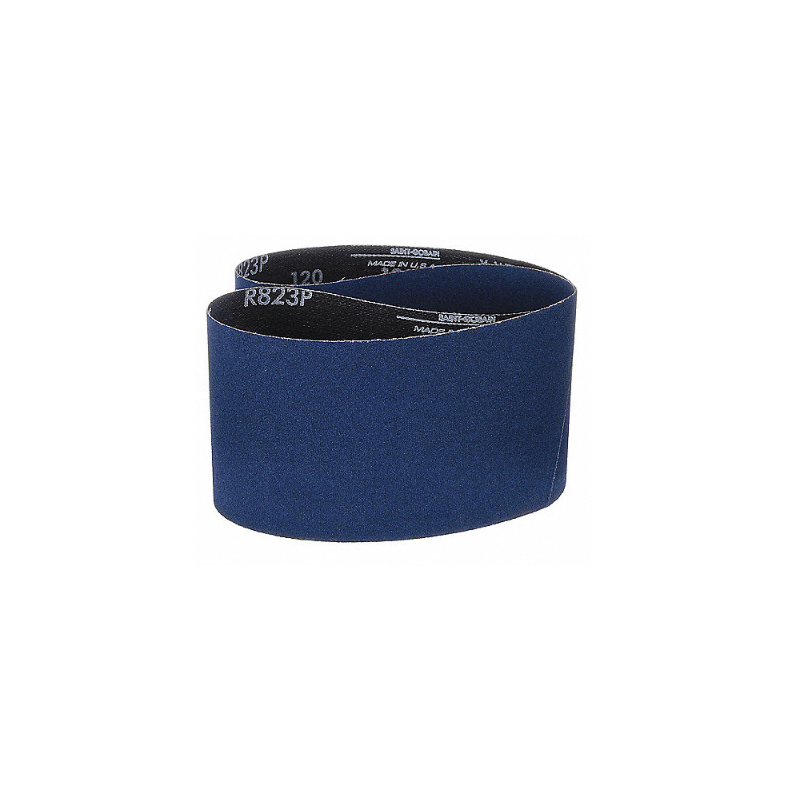 Banda para Lijado, Alúmina de Zirconia, Recubierto, 120, R823P Fuego Azul Banda para Lijado, Alúmina de Zirconia, Recubierto, 120, R823P Fuego Azul