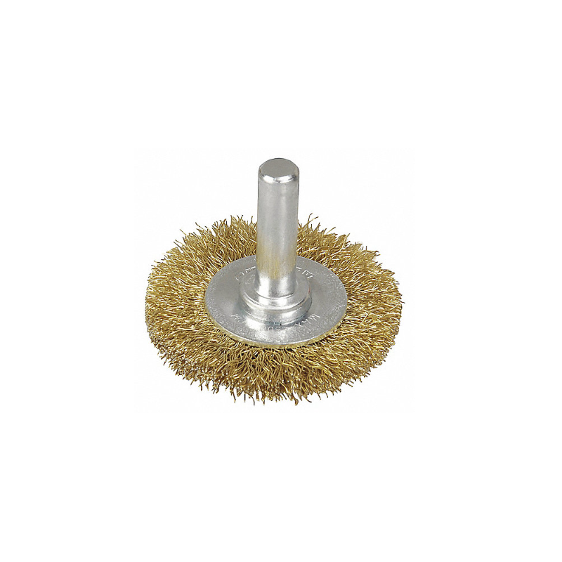 Cepillo Circular de Alambre , Acero , 1/4" , RPM Máx. 4500 , Diámetro del Cepillo 2" Cepillo Circular de Alambre , Acero , 1/4" , RPM Máx. 4500 , Diámetro del Cepillo 2"