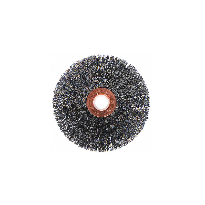 Cepillo Circular de Alambre , Acero al Carbono , 5/8" , RPM Máx. 20 , 000 , Diámetro del Cepillo 1-1/2" Cepillo Circular de Alambre , Acero al Carbono , 5/8" , RPM Máx. 20 , 000 , Diámetro del Cepillo 1-1/2"
