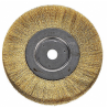 Cepillo Circular de Alambre, Latón, 5/8", RPM Máx. 20,000, Diámetro del Cepillo 6"