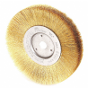 Cepillo Circular de Alambre, Latón, 5/8", RPM Máx. 20,000, Diámetro del Cepillo 6"