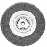 Cepillo Circular de Alambre, Acero al Carbono, 5/8", RPM Máx. 9000, Diámetro del Cepillo 7"